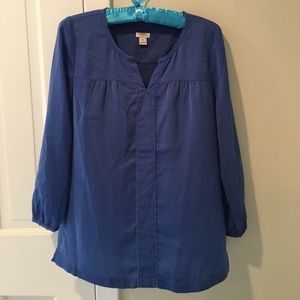 J.Crew Factory 3/4 sleeve blouse / Size XS